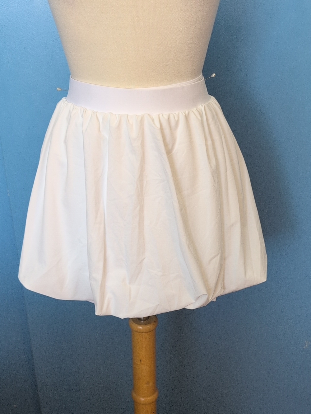 NWT Lululemon Bubble-Hem High-Rise Skirt White Size XL Extra Large